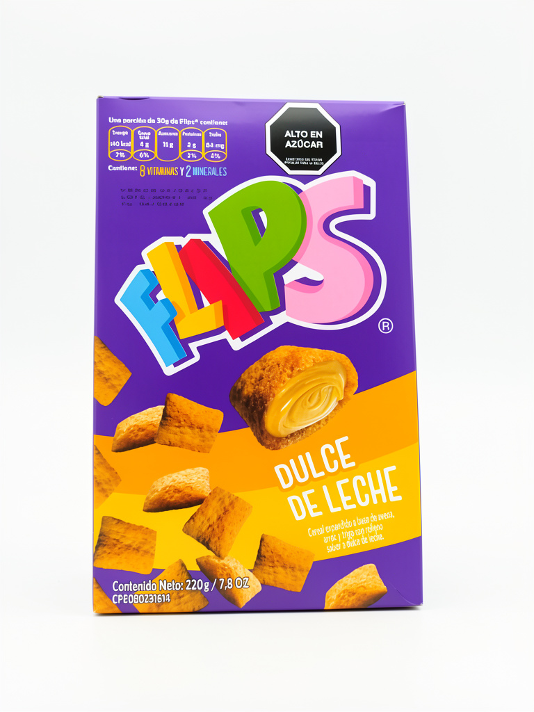 Flips dulce de leche 220gr