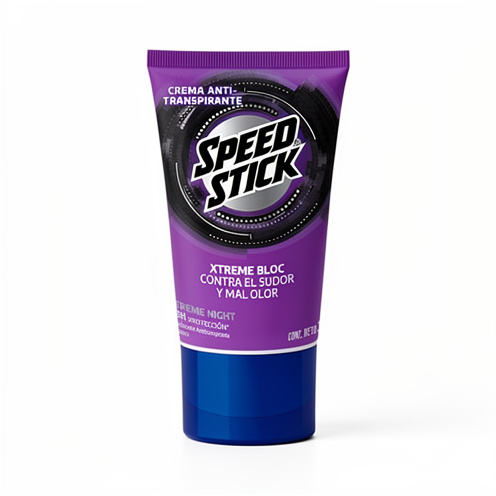 Desodorante Speed Tubo Morado y azul