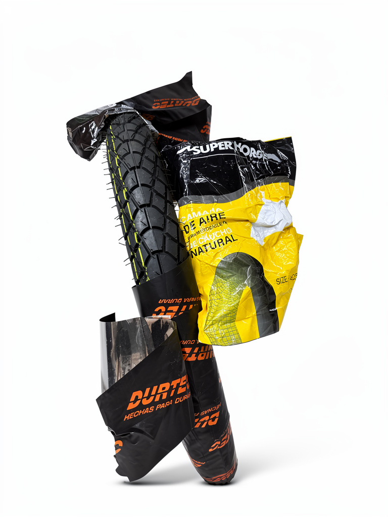 cubierta 250-17 43p tt ub-311 monster durtec tires con camara
