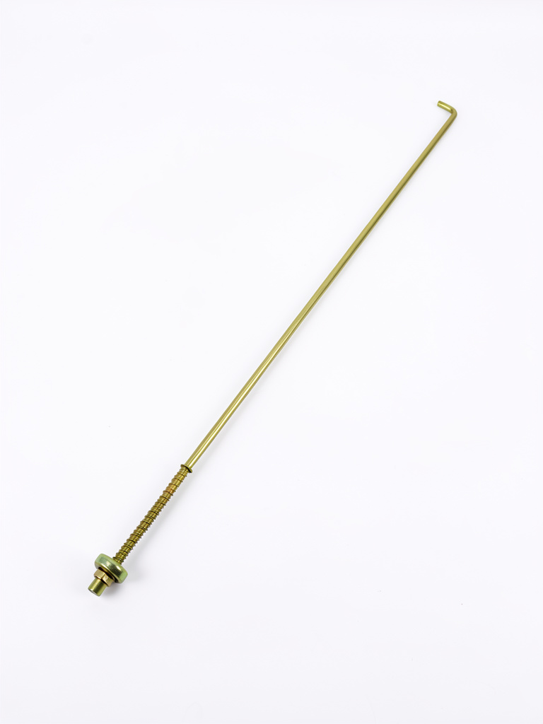 resorte  varilla de freno 55cm dorado