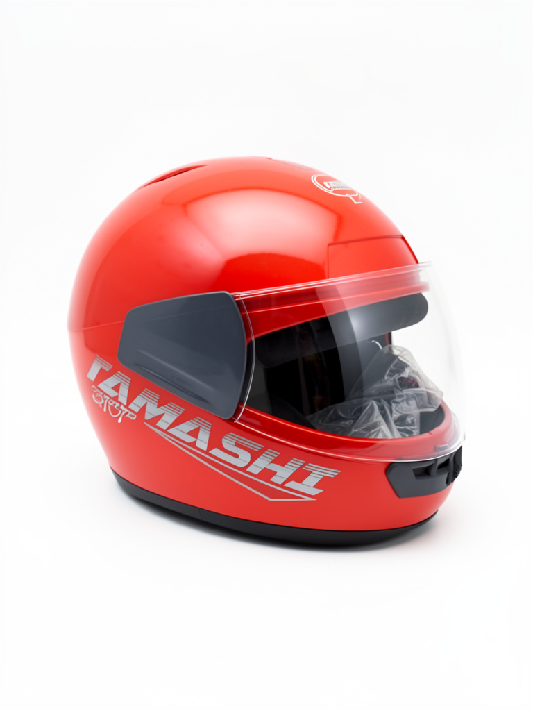 [ik2710rl] casco vertigo tamachi rojo brillante l