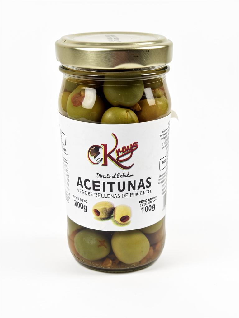 ACEITUNAS VERDE RELLENAS DE 200GR