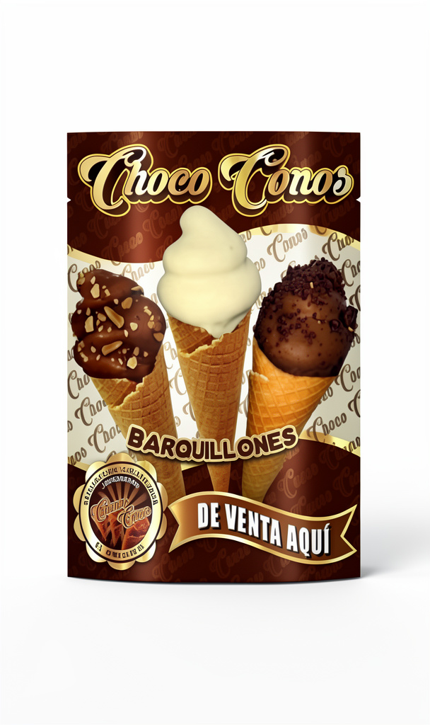 BARQUILLON CHOCO CONO AL DETAL