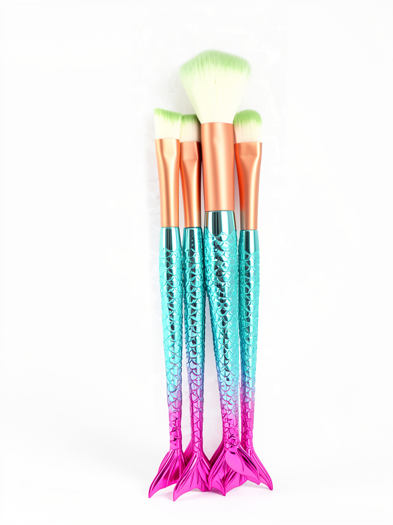 BROCHA DE MAQUILLAJES SIRENA