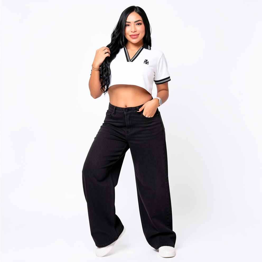 Jeans wide leng Garay 26284