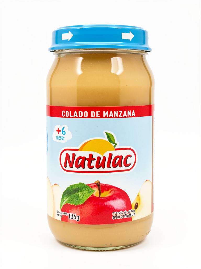 Natulac colado de manzana 186g