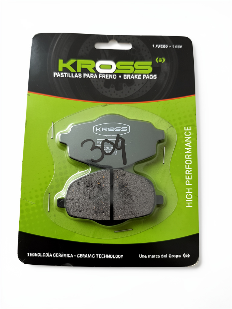 Pastilla 304 Kross de freno ceramicas