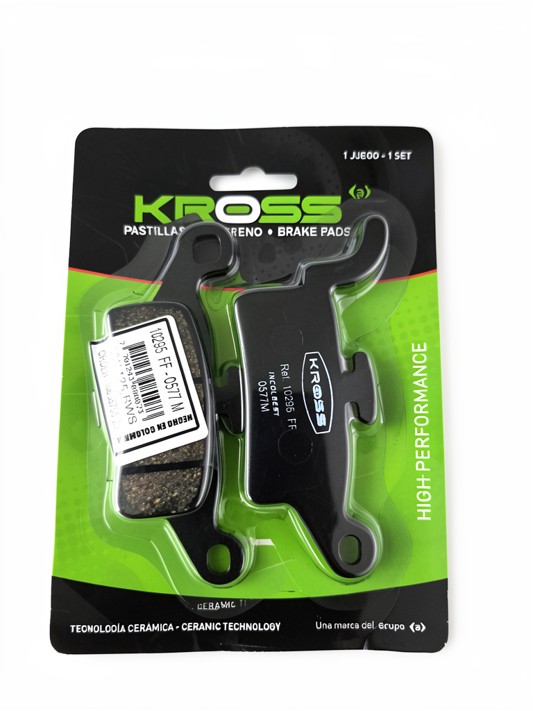 pastilas 245 KROSS de freno negras