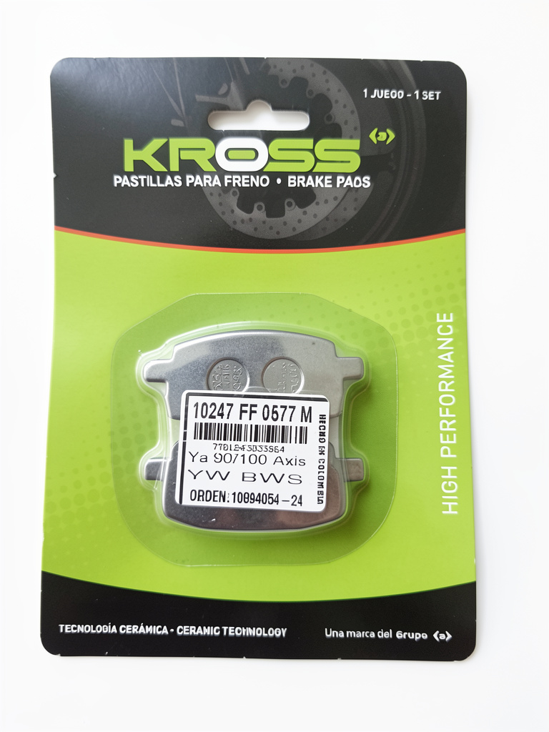 Pastilla 247 Kross freno ceramicas