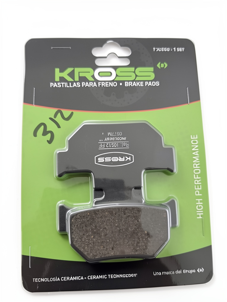 Pastillas 312 Kross freno