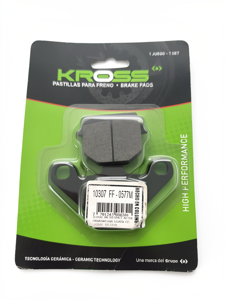 Pastillas 307 Krossde freno
