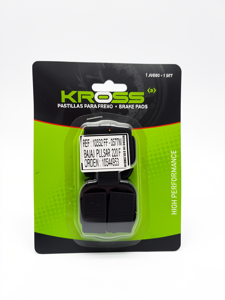Pastillas 332 Kross  freno negras