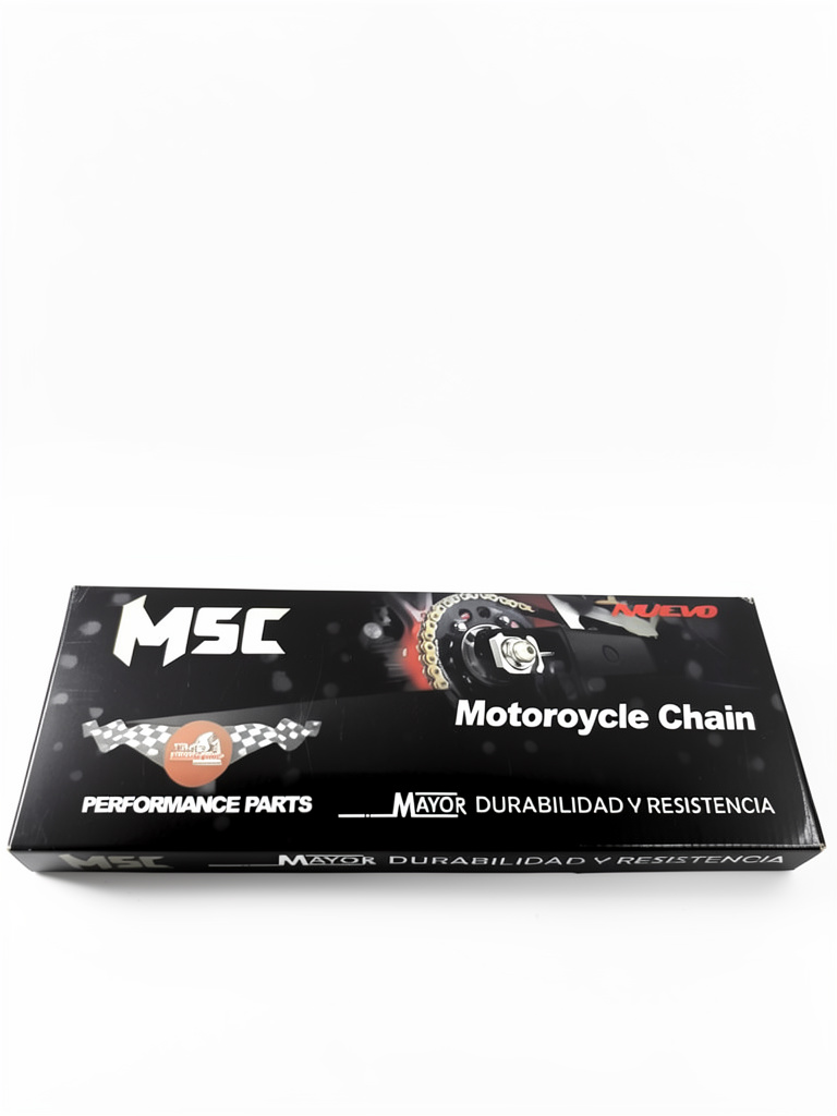 MSC Cadena negra moto