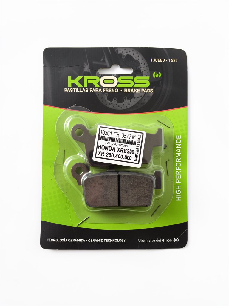Pastillas 361 Kross freno Honda XRE300