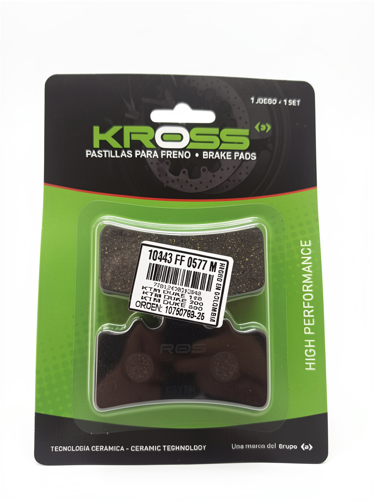 pastillas 343 Kross de freno