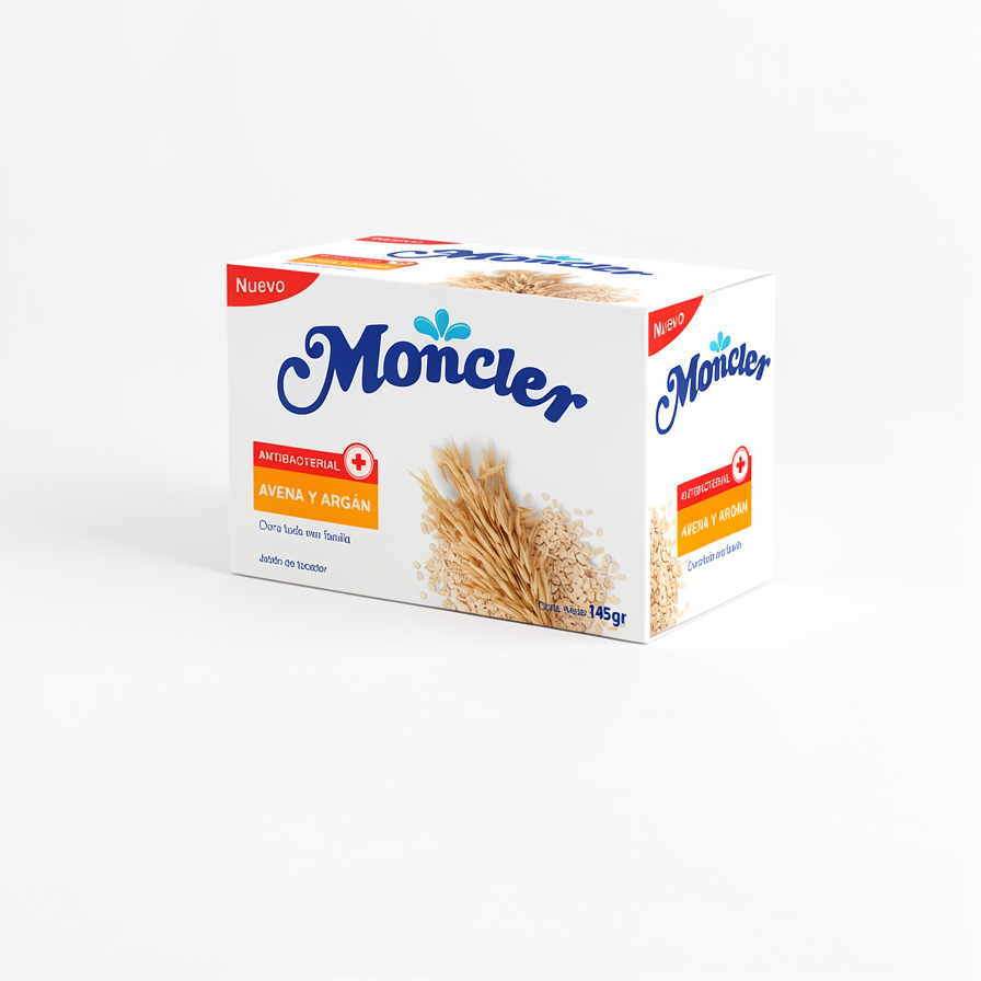 JABON MONCLER AVENA Y ARGAN 145G