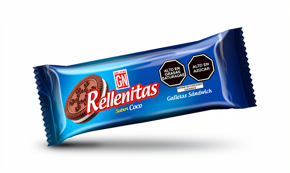 GALLETA RELLENITAS COCO 36G