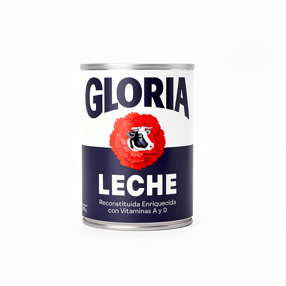 LECHE GLORIA AZUL 390G