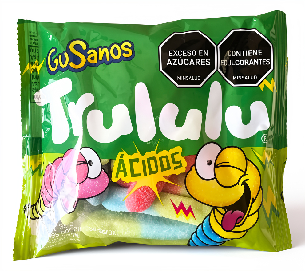 TRULULU GUSANOS ACIDOS 35G
