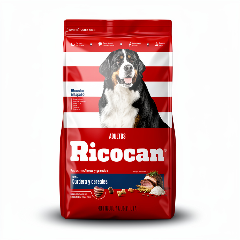 COMIDA DE PERROS RICOCAN ADULTOS 454G