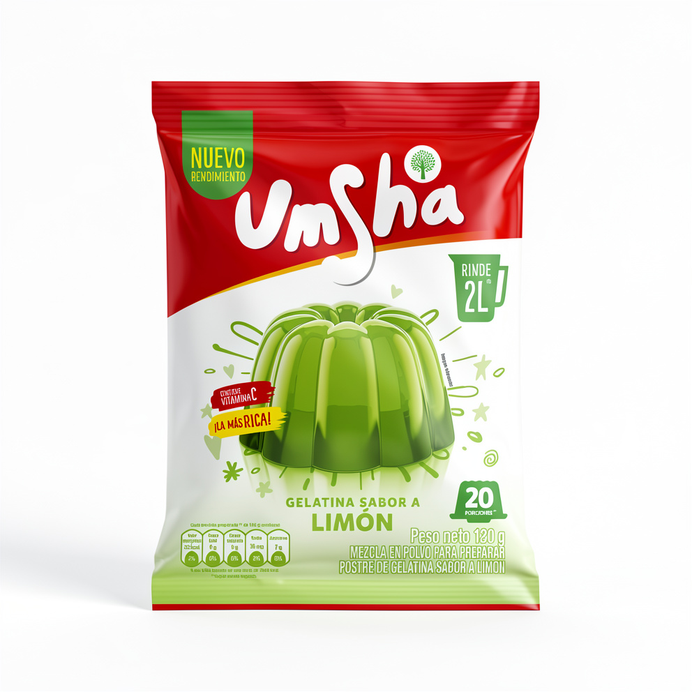 GELATINA UMSHA LIMON 120G