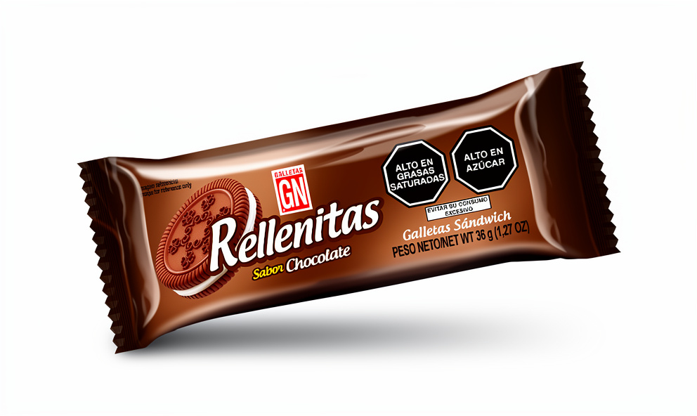 GALLETA RELLENITAS CHOCOLATE