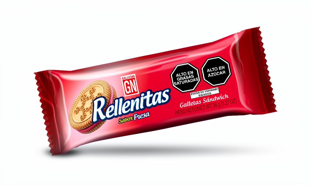 GALLETA RELLENITAS FRESA 36G