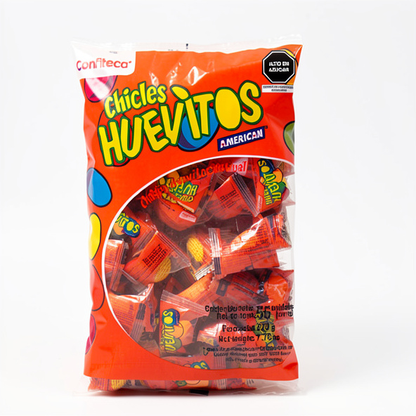 CHICLE HUEVITOS X BOLSA 55UND