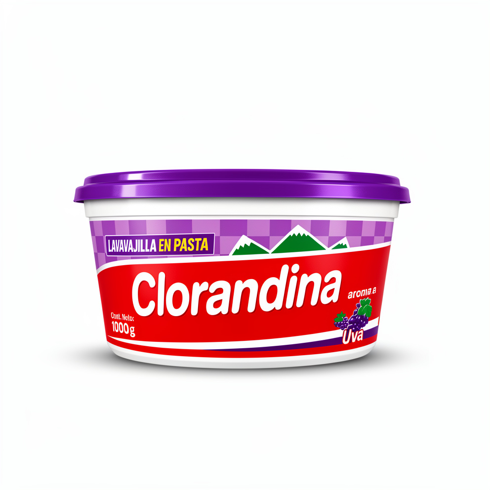 LAVAVAJILLAS PASTA CLORANDINA UVA 1KG