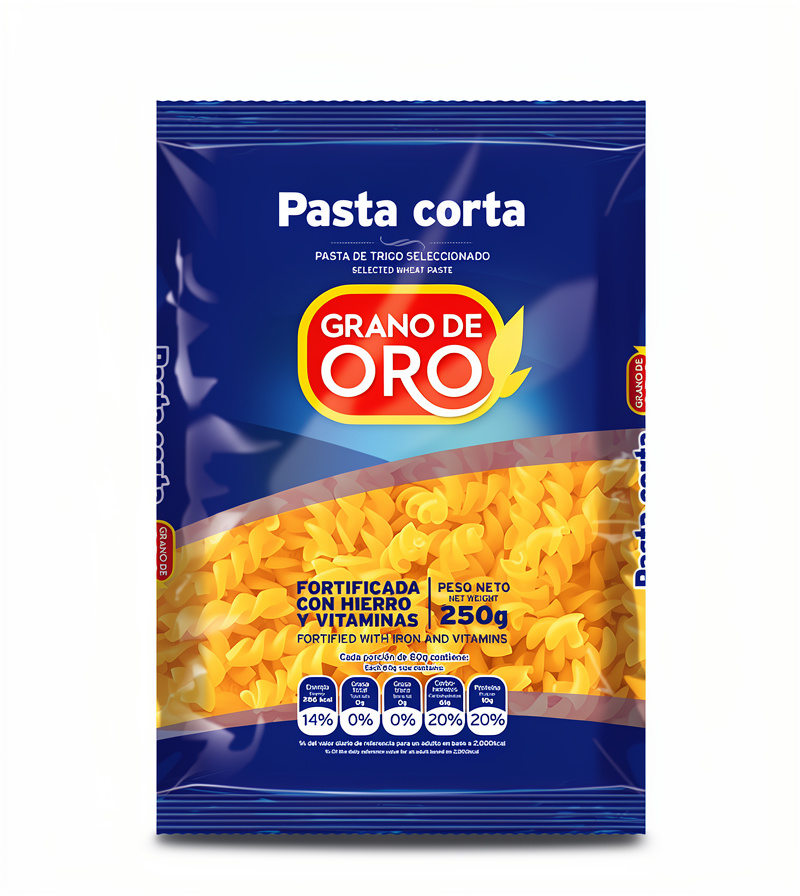 FIDEOS TORNILLO GRANO DE ORO 250G