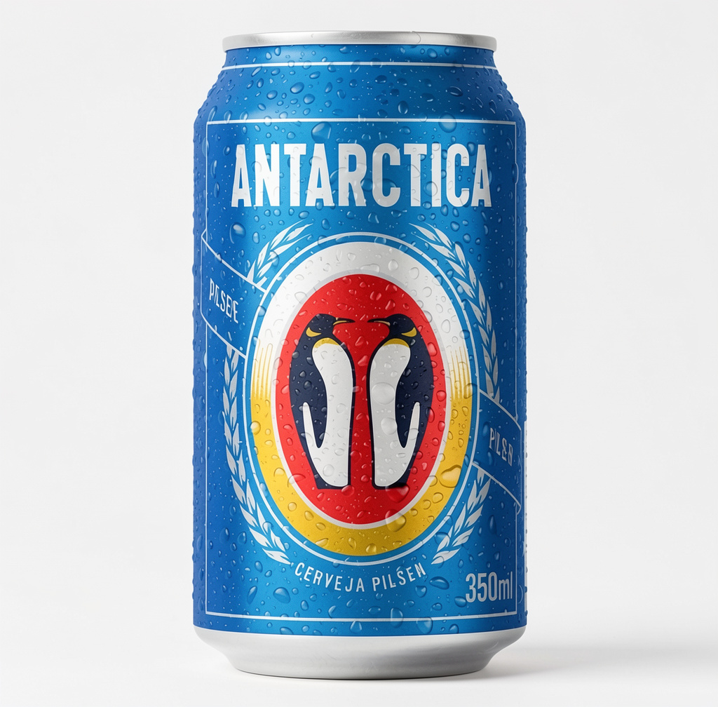 Cerveja Antarctica Pilsen lata 350ml