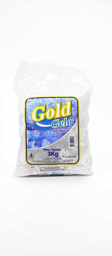 Gelo em Cubos 3kg