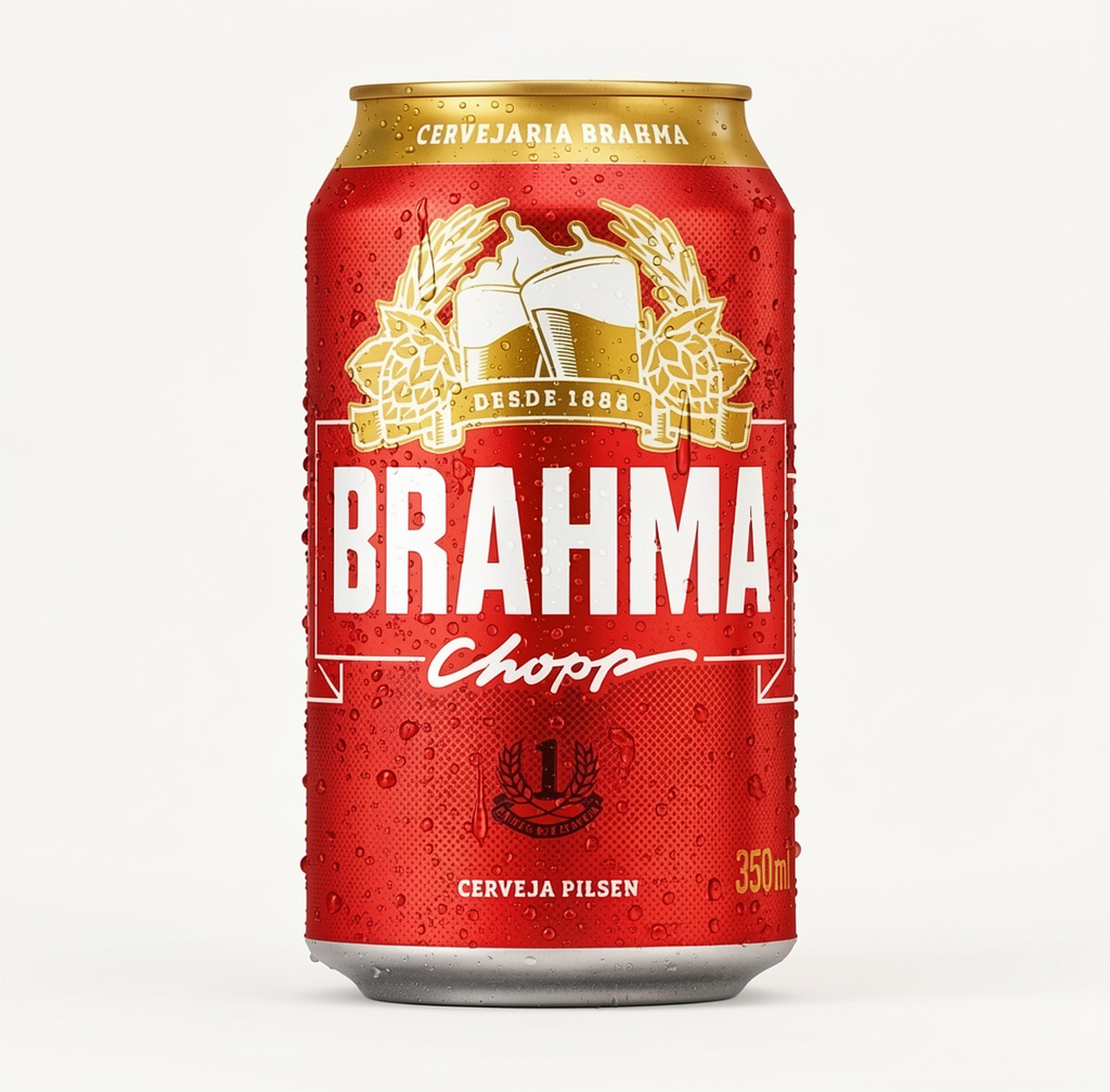 Cerveja brahma chopp  350 ml lata