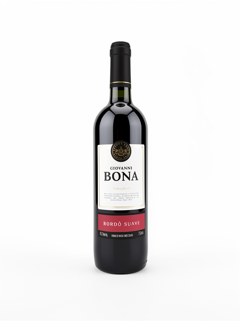 Vinho BONA bordô suave 750ml