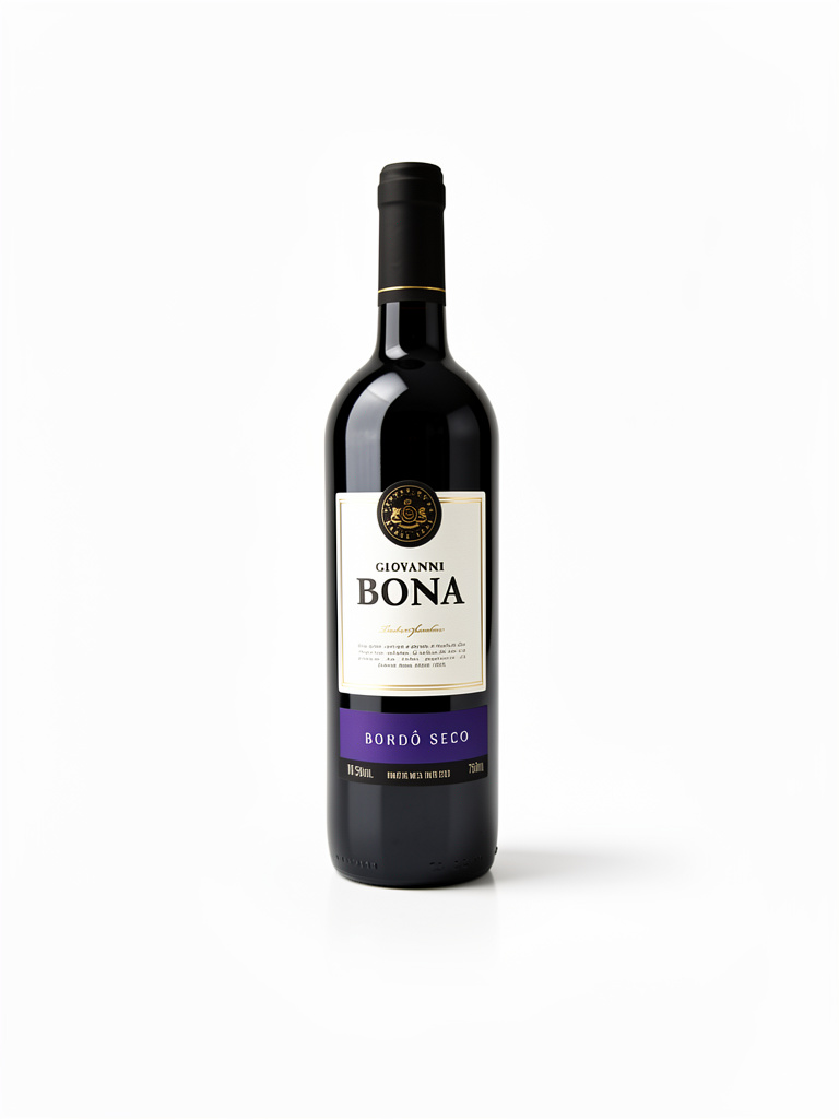 Vinho BONA bordô seco 750ml