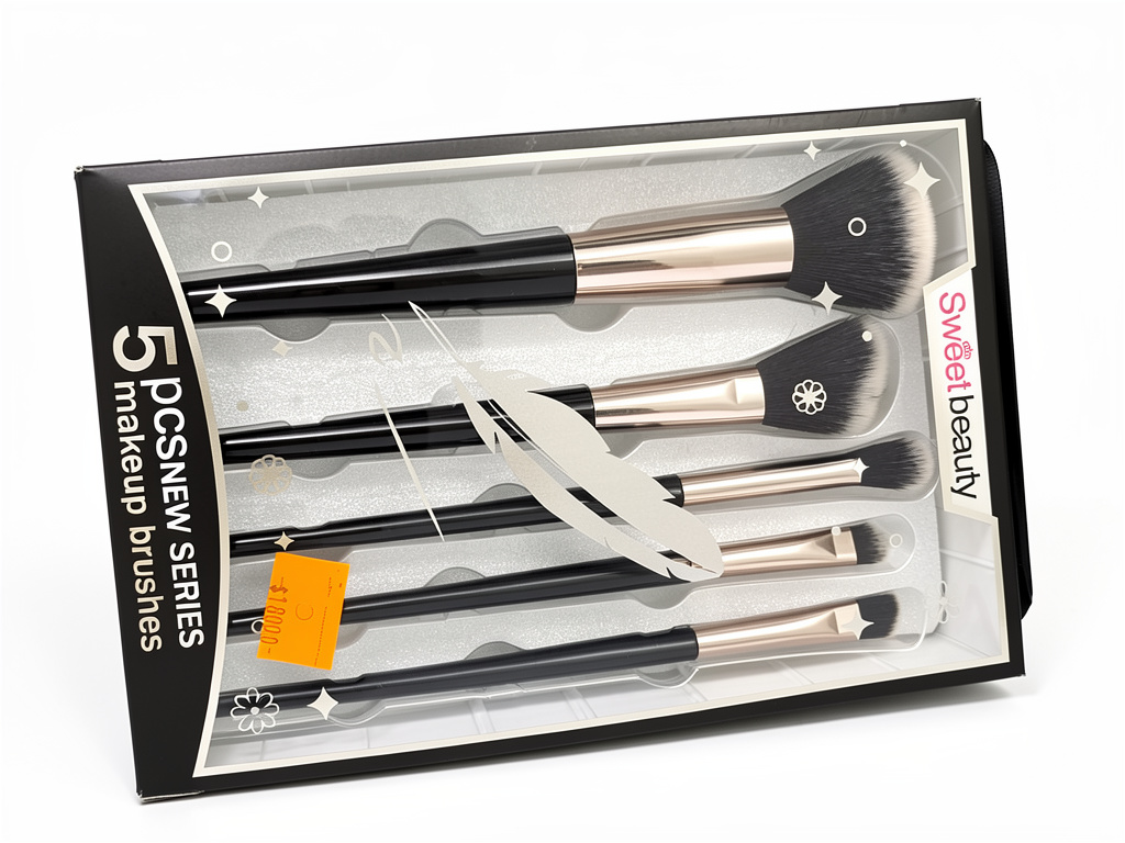 Kit de brochas por 5 SWEET BEAUTY