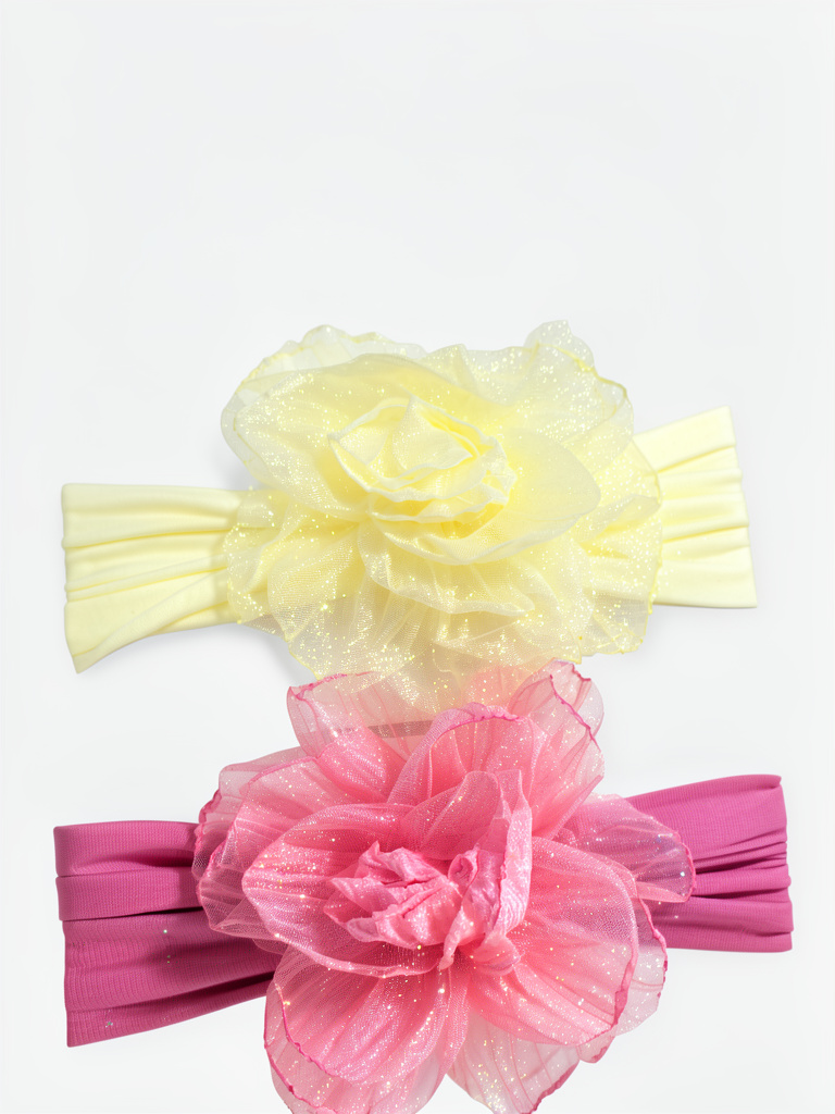 Balaca infantil flor con destello
