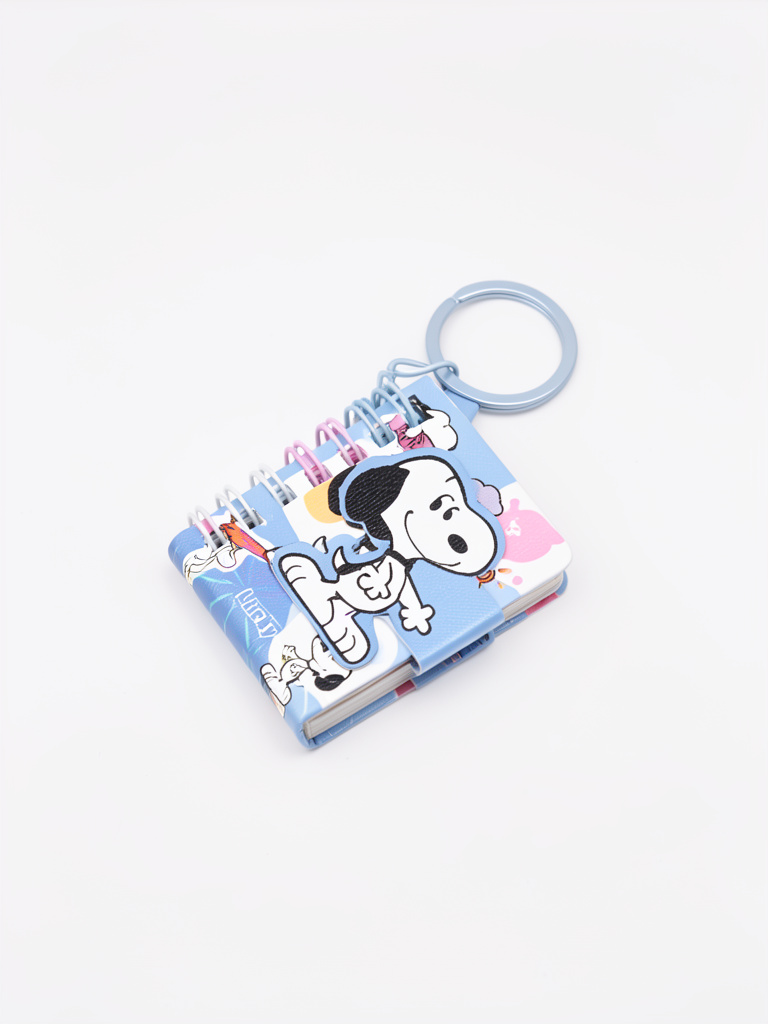 Llavero mini libreta SNOOPY