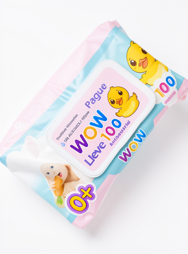 Pañitos humedos wow por 100