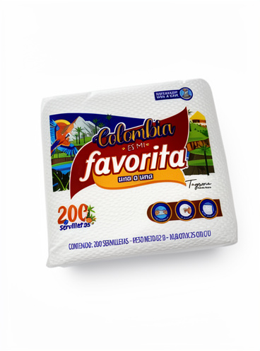 Paquete de servilleta *200