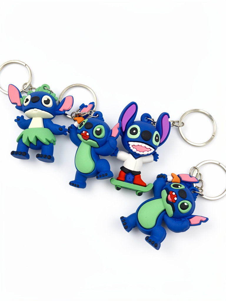 Llavero stich caucho