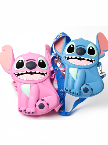 Bolso manos libre stich y angela plastico