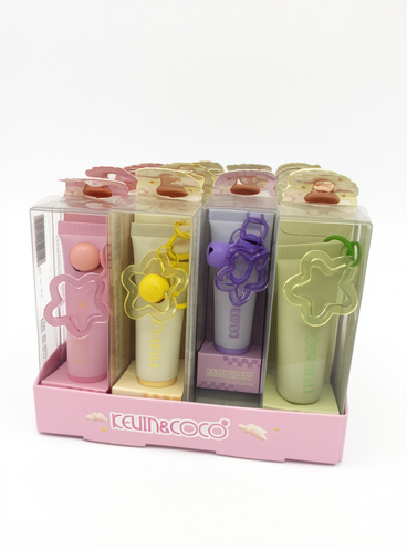 Balsamo labial con llavero Kevin y coco