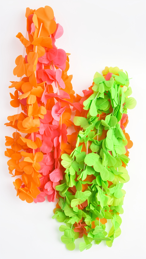 COLLAR HAWAIANO FLUO