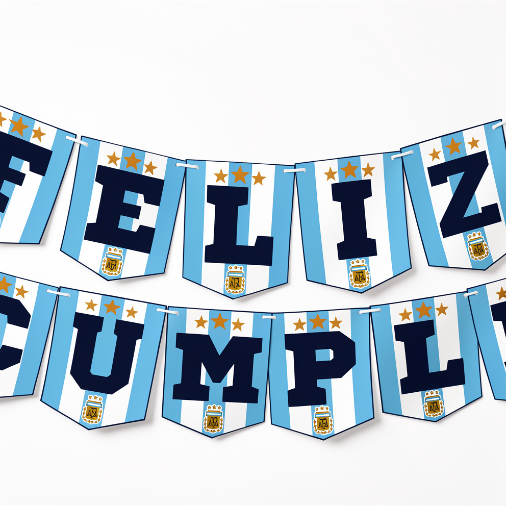 banderin feliz cumple PERZONALIZADOS