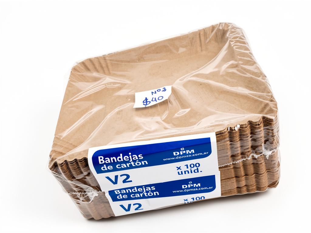BANDEJA DE CARTON N2 X 1 UNIDAD