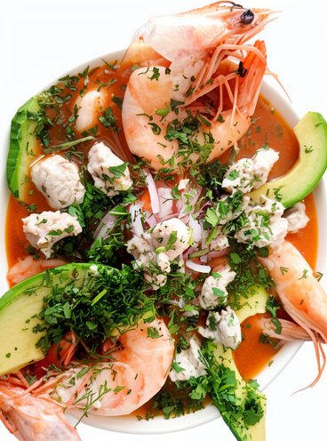 Ceviche de langostino