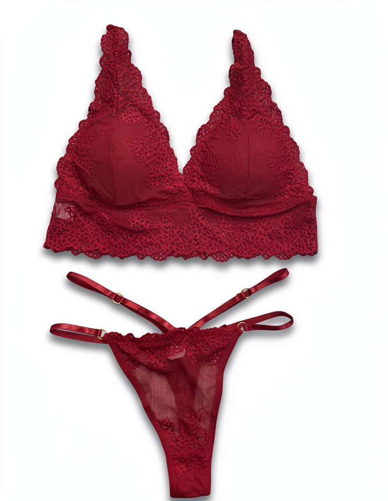 CONJUNTO ENCAJE COLALES REGULABLE LINDA LUNA