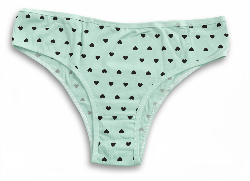 BIKINI ALGODÓN CORAZONES NEEDFEEL