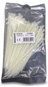 TIRRAP 3,6 x 150MM TRANSPARENTE (100uni x PAQ)
